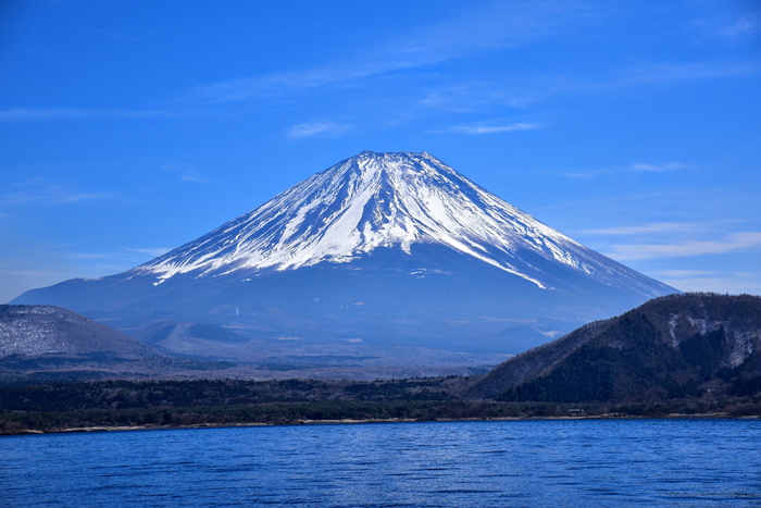 雪，火山，山，水，富士山，风景-自然，天空，自然之美