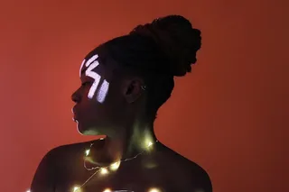 黑白骷髅印花帽