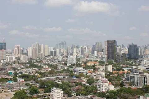 曼谷,城市,大城市,背景,摩天大楼,天际线,亚洲,泰国 曼谷,城市,大城市,背景,摩天大楼,天际线,亚洲,泰国