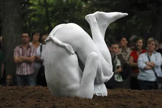 艺术家，街头娱乐，街头节日，艺术，发生，人群，男人，真人