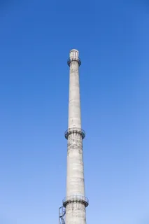 灰色混凝土塔，纪念碑，建筑，798艺术区，中国，北京，建筑，天空