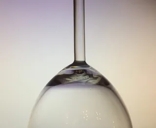 玻璃，完美，白色，透明，白色，透明，特写，酒杯，摄影棚快照