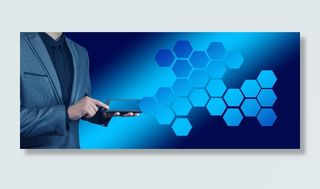 行业，行业4，网络，网络，点，手，手指，触摸