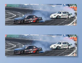 第二，漂移，汽车，白天，运动，漂移，汽车，速度