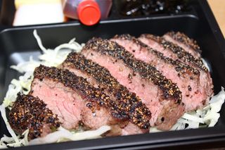 肉，食物，牛排，晚餐，牛肉，正餐，鱼片，烧烤