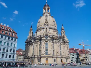 德累斯顿，frauenkirche，德国，老城，教堂，萨克森，地标，历史