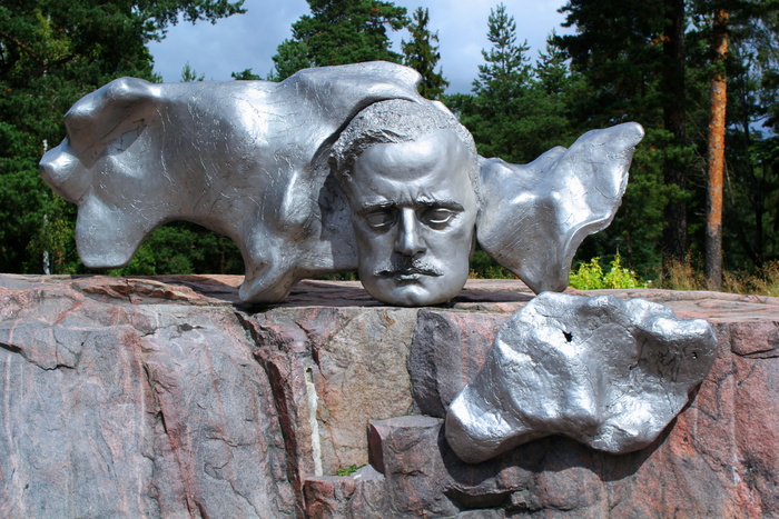 雕像，纪念碑，金属，钢，赫尔辛基，芬兰，西贝柳斯，雕塑