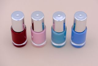 美容，指甲油，颜色，化妆品，油漆，指甲，指甲