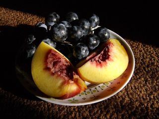 秋季、葡萄、油桃、水果、秋季情绪、健康饮食、食品、食品和饮料