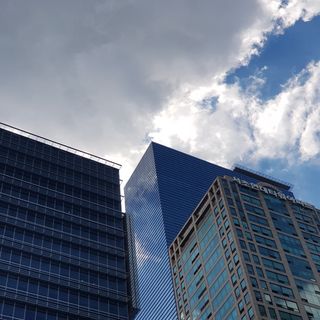 香港天空，城市刮刀，天景，建筑外观，建筑，建筑结构，建筑，城市