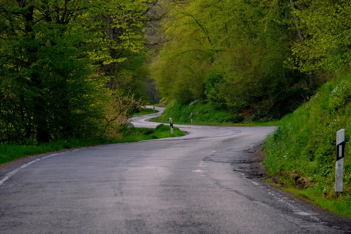 风景摄影, 曲折路, 道路, 曲线, 路线, 曲线, 景观, 沥青