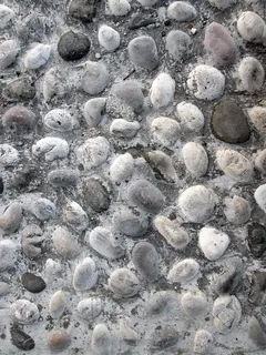 卵石、背景、纹理、图案、单色、灰色、黑白、石头