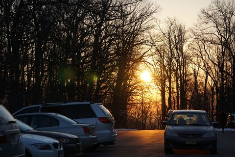 美国、帕拉莫斯、新泽西州17、弗雷特、日落、ultra、runner、交通方式