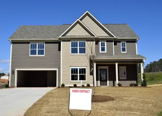 房屋，合同签订，正面，草坪，新房，建筑，待售，购买