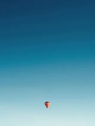 漂浮，热，气球壁纸，红，白，空气，气球，热气球