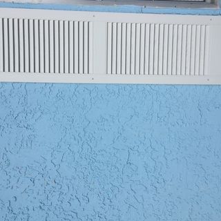 美国，布拉登顿海滩，蓝色，百叶窗，灰泥，海岸，墙壁，建筑结构