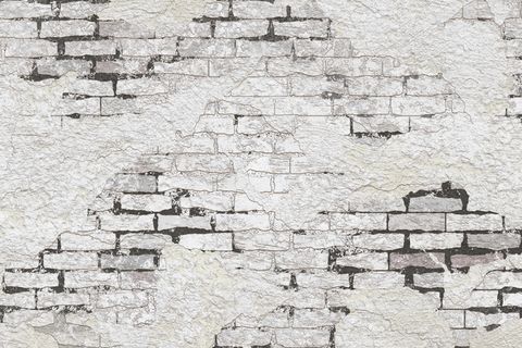 灰色、黑色、砖块、灰泥、裂缝、陈旧、病态、易碎