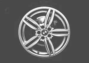 铝合金、汽车、黑白、宝马、铬合金、经典、特写、设计