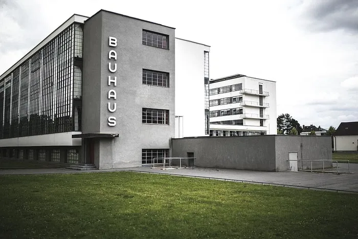 德国，德索，德索罗ß劳，水泥，建筑，窗户，艺术，现代主义