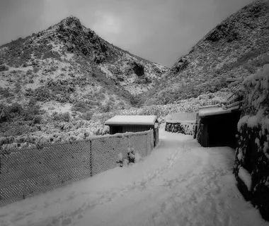 雪，冬天，卡斯特罗切洛，拉齐奥，弗罗西诺内，意大利，风景，山脉