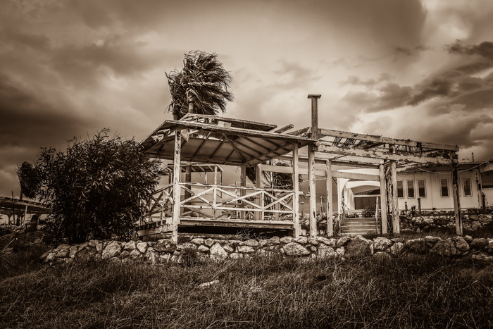 建筑、废弃、破旧、破碎、腐朽、建筑、破坏、忧郁