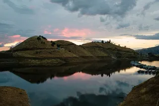 云，日光，山丘，田园诗，风景，山脉，自然，户外