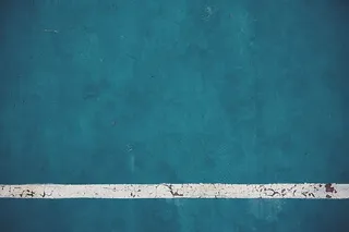 蓝色背景，砖块，特写