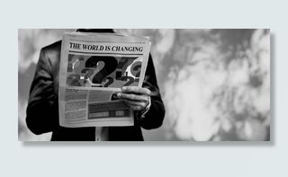 变化，世界，人，报纸，阅读，标题，标题，标题