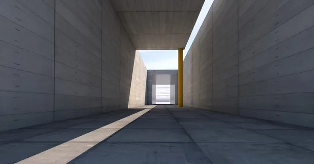 低，角度照片，建筑，隧道，终点，建筑，通道，心情