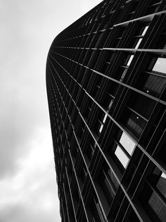 美国旧金山，千禧大厦，黑白，天空，建筑，高度，摩天大楼