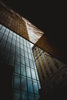 建筑物的低角度摄影 建筑物的低角度摄影
