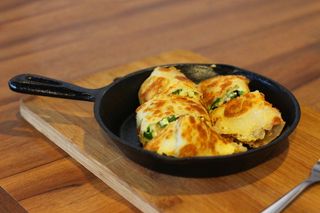 亚洲，*，食品，乳蛋饼，炒锅，木纹，食品和饮料，厨房用具