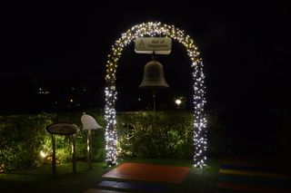 Bell，Happiness，Mt，Faber，新加坡，Bell of Happiness，Mt Faber，night