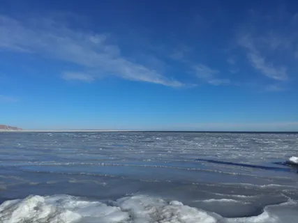 青海，蓝天，天空，纯蓝色，风景——自然，水，海，自然之美