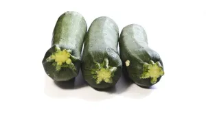 蔬菜、西葫芦、绿色、食用、营养、维生素、白色背景、摄影棚拍摄