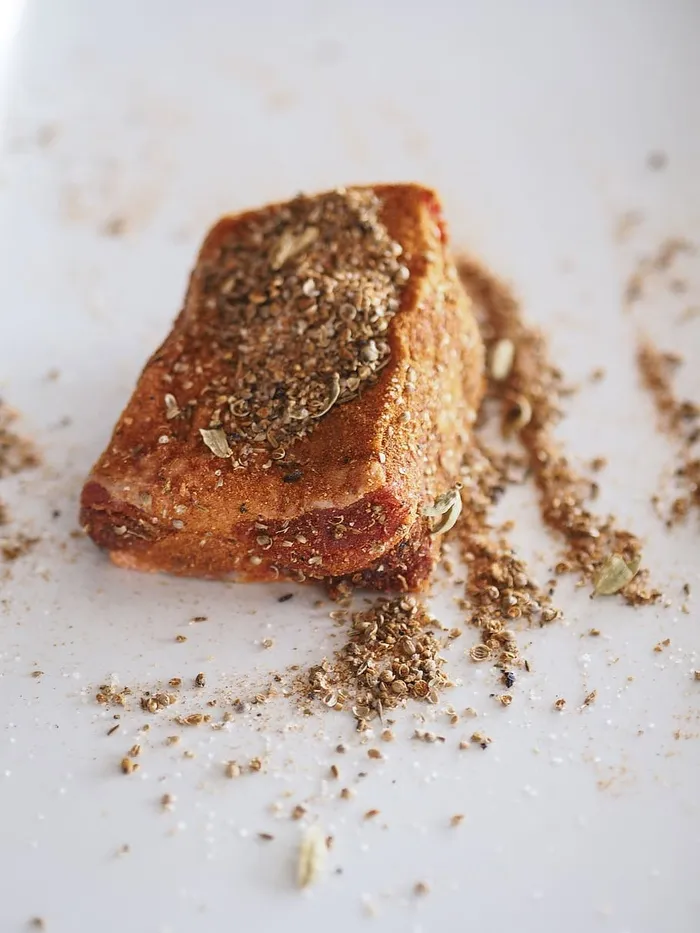 排骨，肉，牛肉，晚餐，准备，油炸，厨房，红肉