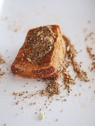 排骨，肉，牛肉，晚餐，准备，油炸，厨房，红肉