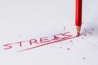 红色、符号、书写、铅笔、倦怠、特写、构图、概念