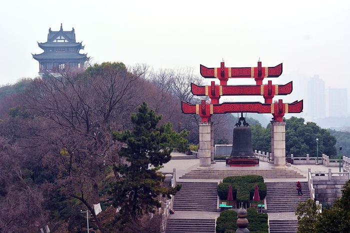 中国武汉，建筑，旅游，建筑，旅游，户外，寺庙
