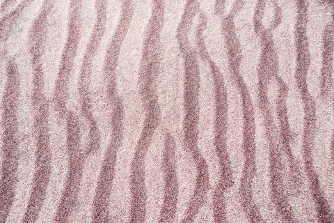 棕色沙子，海滩，沙子，波纹，颗粒，沙漠，图案，背景