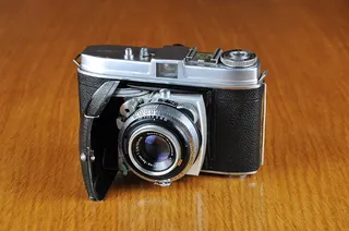 照相机，旧照相机，柯达，柯达视网膜，视网膜1b，照片，摄影设备，镜头