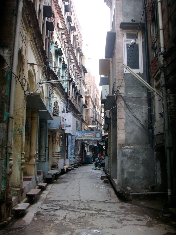 街道，印度，亚洲，市场，旧，集市，建筑外观，建筑