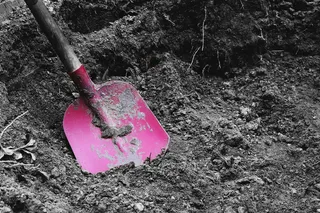 刀片, 取笑, 沙, 挖掘, 建设工作, 园艺设备, 园艺, 工作