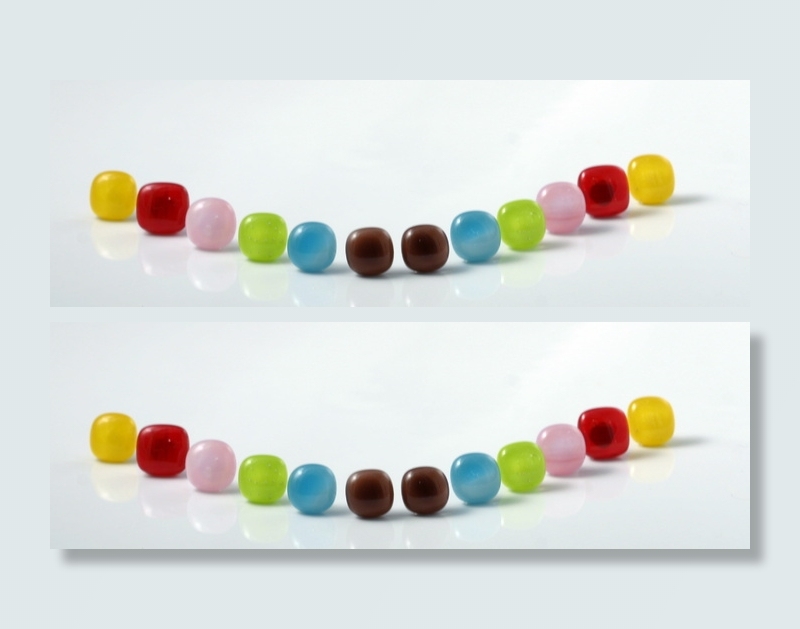 各色珠子，白色，表面，彩色，玻璃，珠宝，珠宝，珠子