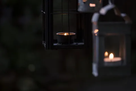 茶灯、蜡烛、灯笼、黑暗、夜晚、照明、火焰、燃烧 茶灯、蜡烛、灯笼、黑暗、夜晚、照明、火焰、燃烧