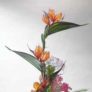 装饰，花，爱好，花束，布置，装饰，花，塑料