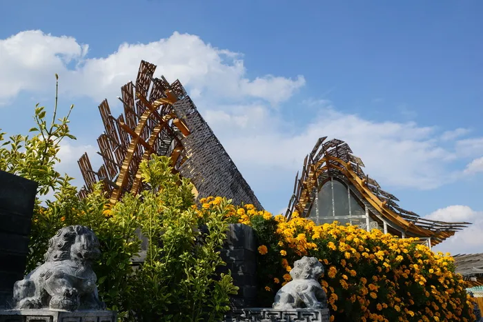 建筑、中国、建筑、世博会、天空、建筑结构、自然、植物