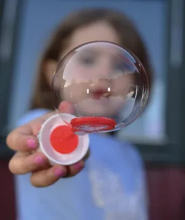 人, 手, 女孩, 可爱, 可爱的, 模糊, 泡沫, 儿童