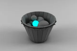 篮子 3d, 球, 发光, 工作室拍摄, 大群物体, 没有人, 药丸, 医学