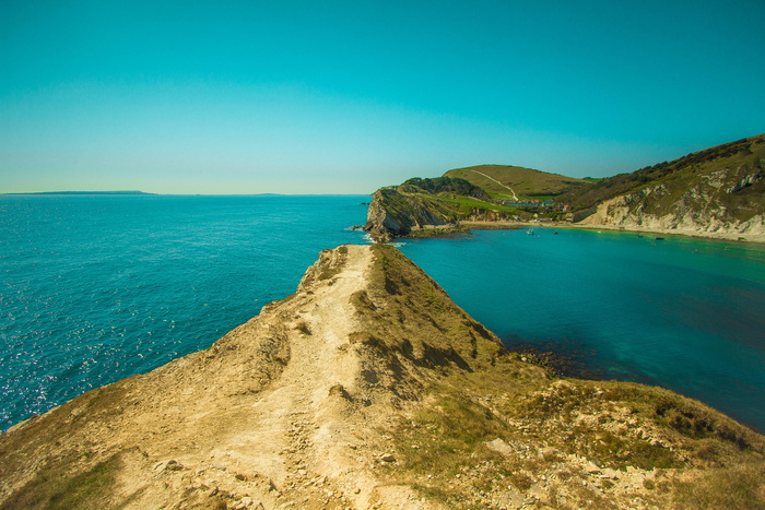卢沃斯湾、海洋、拉古纳、多塞特、水、海、风景——自然、自然之美